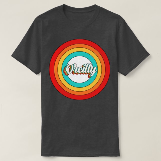 Oreilly Name Shirt Vintag Oreilly Circle (Design vorne)