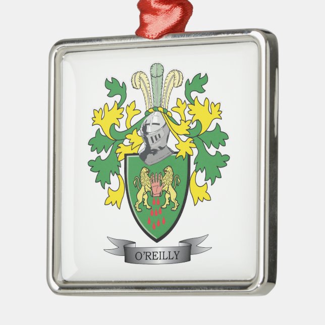 O'Reilly-Wappen Ornament Aus Metall (Links)