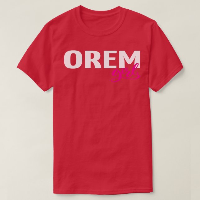 Orem Girl 1 T-Shirt (Design vorne)