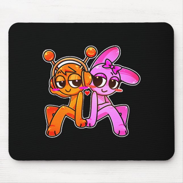 Oren X Nki Sprunky Couple! _ Simon Funbot Comfort  Mousepad (Vorne)