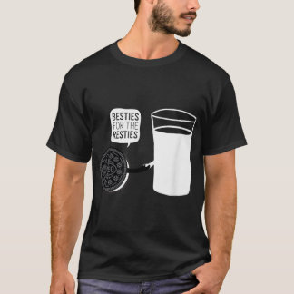 Oreo Milk and Cookie Besties for Resties T-Shirt