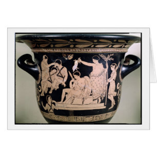 Orestes als Suppliant am Schrein von Apollo herein