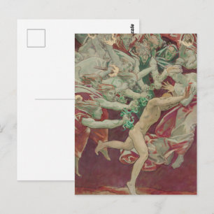 Orestes und die Furien von John Singer Sargent Postkarte