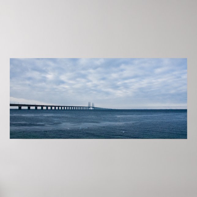 Oresund Bridge Poster (Vorne)