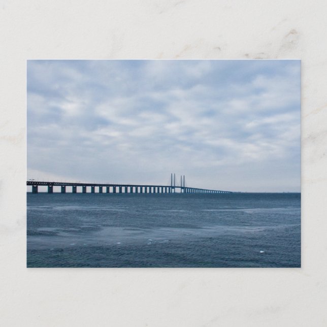 Oresund Bridge Postkarte (Vorderseite)