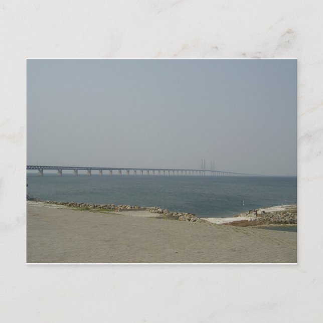 Oresund Bridge Postkarte (Vorderseite)