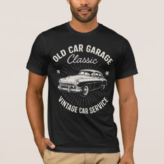 OREXO „Classic Garage '48“-T-Shirt Schwarz T-Shirt