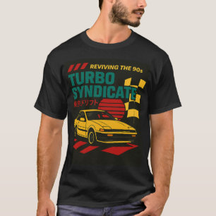 OREXO "Turbo Syndicate AE86" T-shirt noir