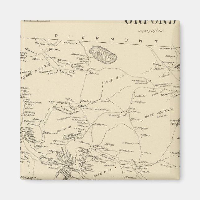 Orford, Grafton Co Magnet (Vorne)