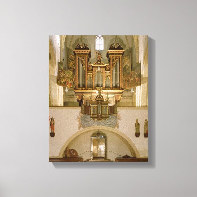 Organ, c.1618 leinwanddruck (Vorderseite)