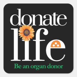 Organ Donor Donate Life Stickers