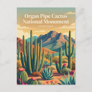 Organ Pipe Cactus National Monument Arizona Postkarte