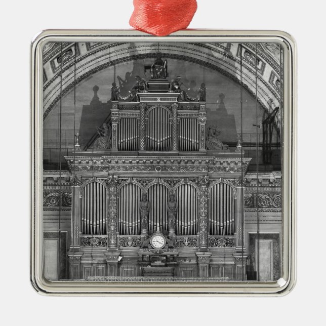 Organ Silbernes Ornament (Vorne)