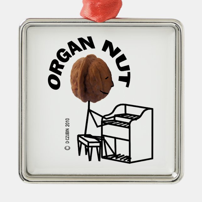 Organ Silbernes Ornament (Vorne)