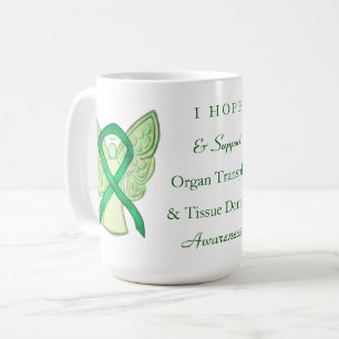 Organ- und Gewebespende Sensibilisierungskampagne  Kaffeetasse