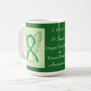 Organ- und Gewebespende Sensibilisierungskampagne  Kaffeetasse