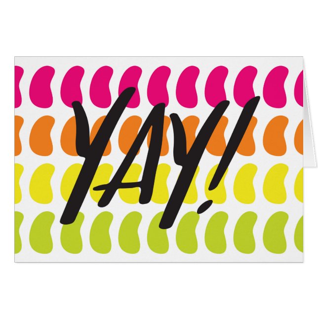 Organ | Yay Grußkarte (Vorderseite (Horizontal))