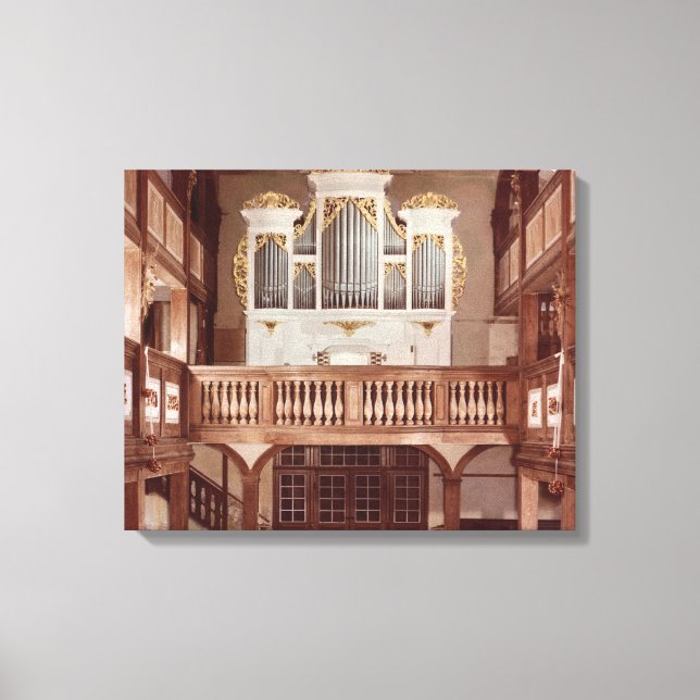 Organansicht Leinwanddruck (Vorderseite)