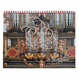 Organe an ihrer Stelle - horizontaler Kalender