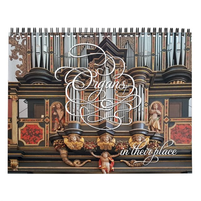 Organe an ihrer Stelle - horizontaler Kalender (Titelbild)