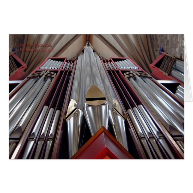 Organe de cathédrale de St Giles, Edimbourg (Devant horizontal)