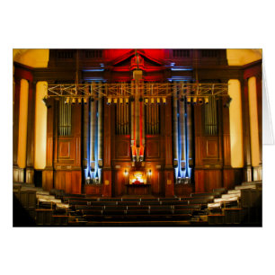 Organe de tuyau et organiste