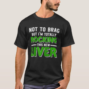 Organempfänger Leber Transplantatübersiedlung Lebe T-Shirt