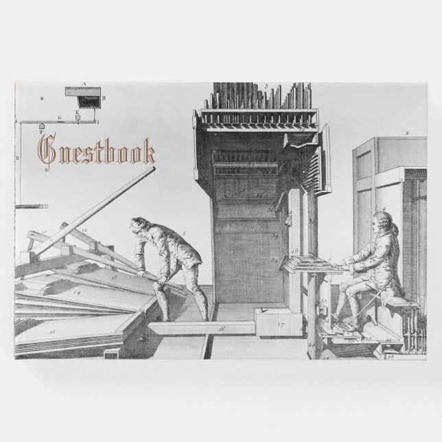 Organguestbook Gästebuch (Vorderseite)