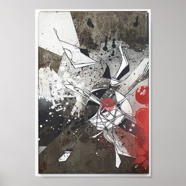 Organika-Leinwand Poster (Vorne)