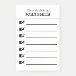 Organisateur de bureau Post-it® note PERSONNALISER