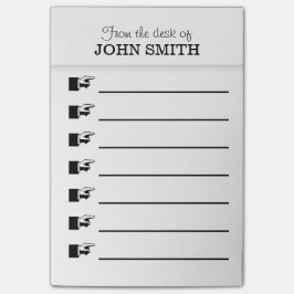 Organisateur de bureau Post-it® note PERSONNALISER
