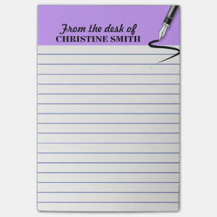Organisateur de bureau PURPLE Post-it® note PERSON