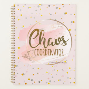 Organisateur de Chaos Rose et Or Planificateur