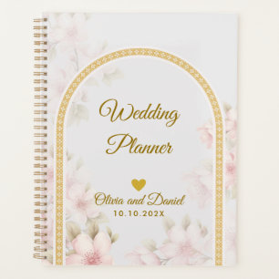 Organisateur de Fleurs Rose Pâle Élégant Mariage