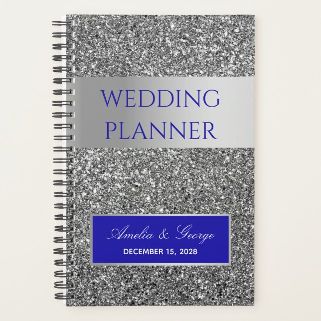 Organisateur de mariage bleu (Devant)