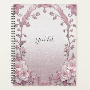 Organisateur de mariage floral rose unique