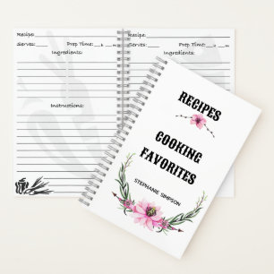 Organisateur de recettes personnalisé, Livre de re