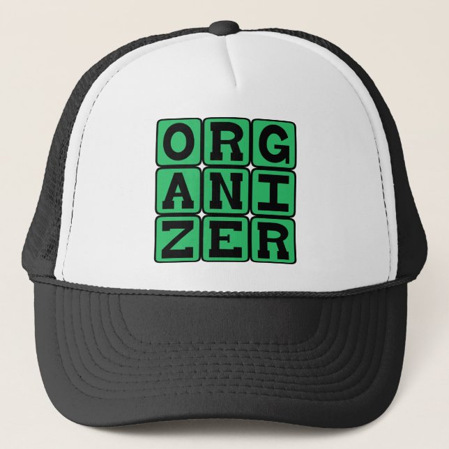 Organisator Truckerkappe (Vorderseite)