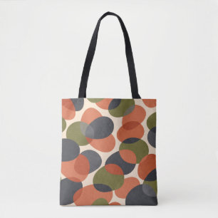 Organische Form, warmes minimalistisches abstrakte Tasche