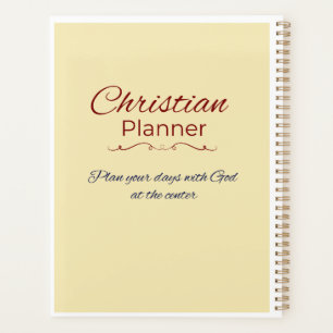 Organiseur de vie quotidienne chrétien – 7 pages d