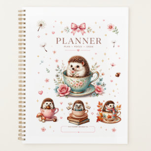 Organiseur quotidien luxueux et doux Kawaii Pastel