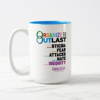 Organisiere dich um länger durchzuhalten Tasse