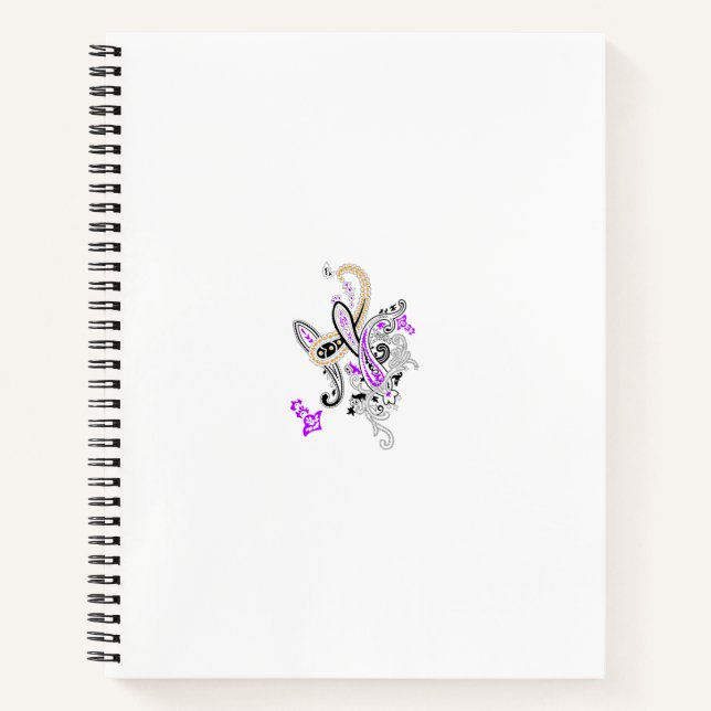 Organisieren Sie sich mit hochwertiger Uni Notizbuch (Vorderseite)