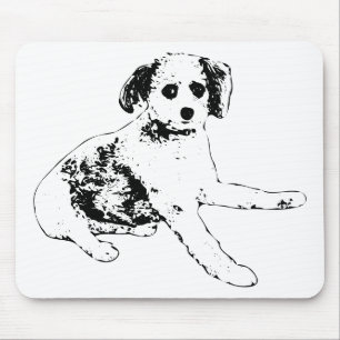 Organisierte Bewegung, fertiger Blick Mousepad