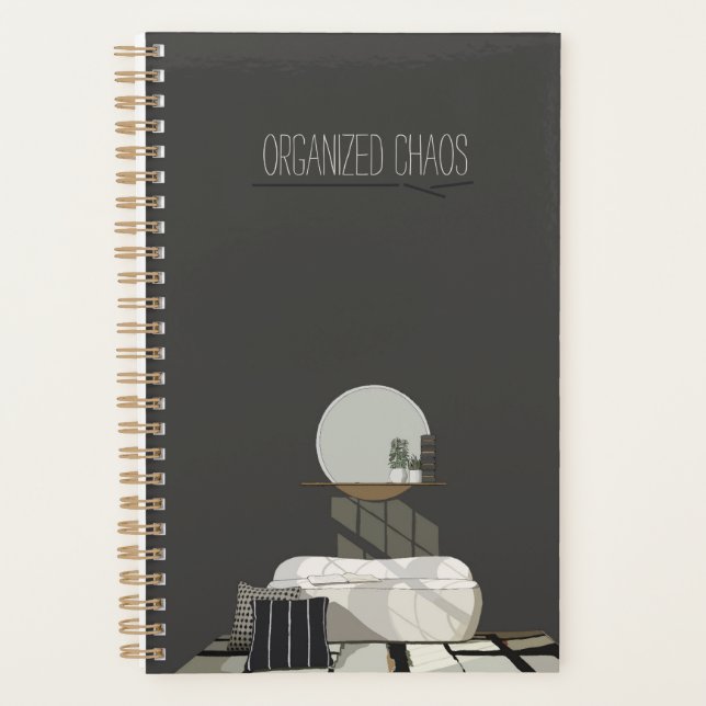 Organisierter Chaos-Planer Planer (Vorderseite)