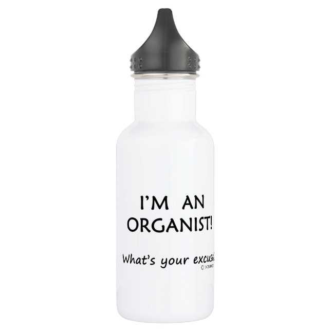 Organist Entschuldigung Edelstahlflasche (Links)