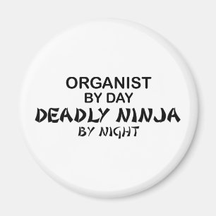 Organist tödliches Ninja bis zum Nacht Magnet