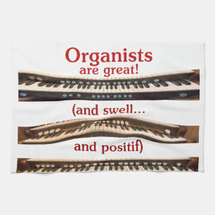 Organisten sind . . .  Geschirrtuch