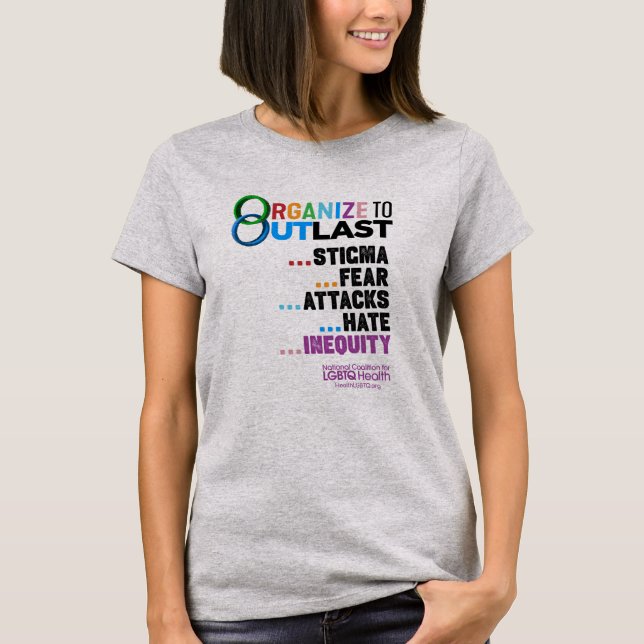 Organize to Outlast Women's T-Shirt (Vorderseite)