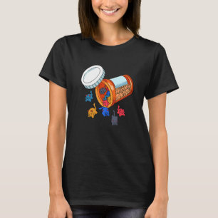Organizer für die tägliche Pille mit Niedlichen Ti T-Shirt